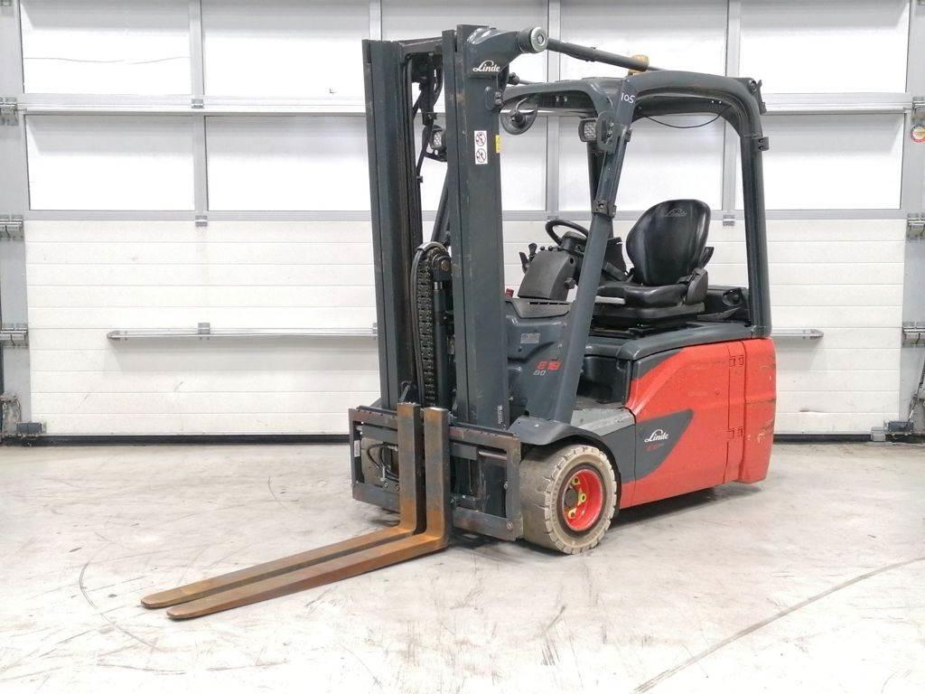 Linde E18-02 Електрически вилични кари-повдигачи