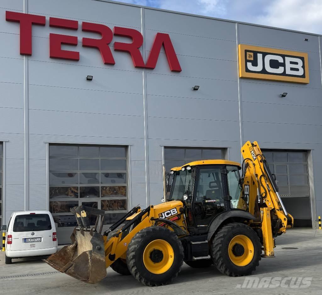 JCB 4CX Товарач със заден ексватор