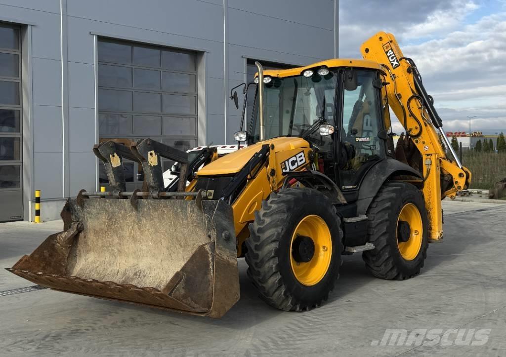 JCB 4CX Товарач със заден ексватор