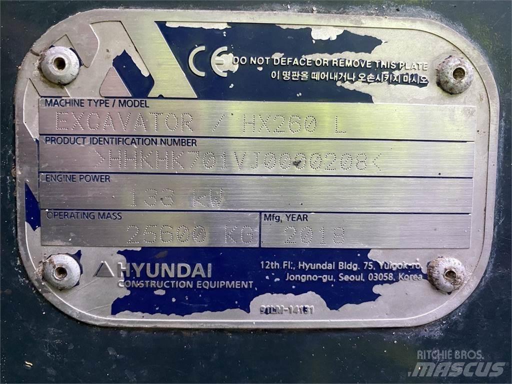 Hyundai HX260 Верижен екскаватор