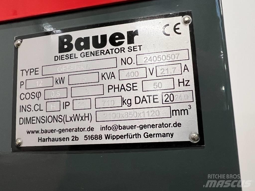 Bauer GFS-12 Дизелови генератори
