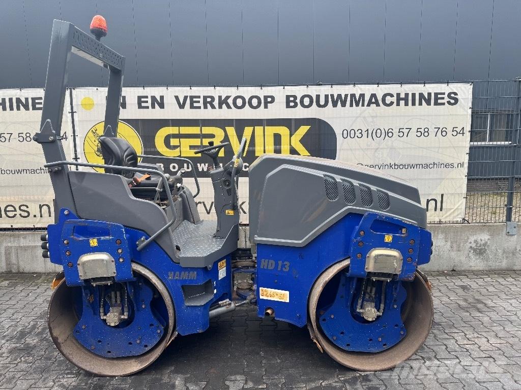 Hamm HD 13 VV Двойни барабанни ролки
