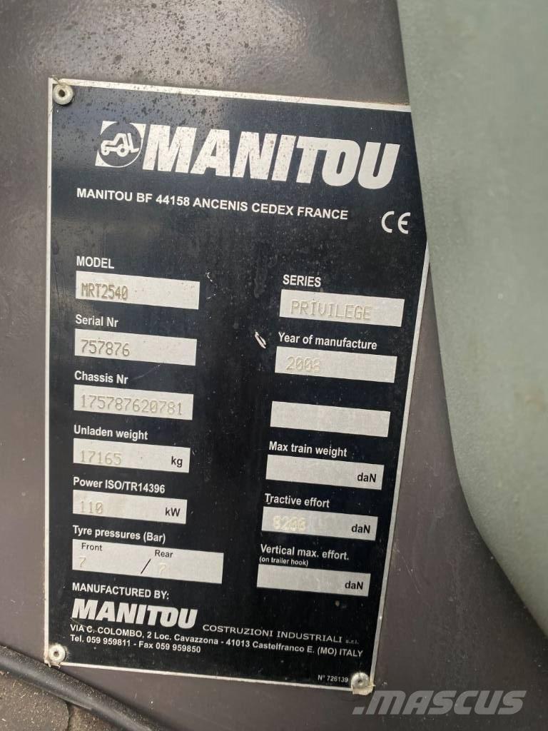 Manitou MRT 2540 Телескопични товарачи