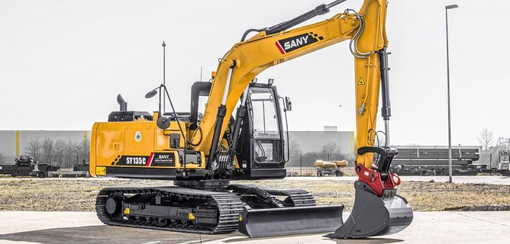 Sany SY135C Верижен екскаватор