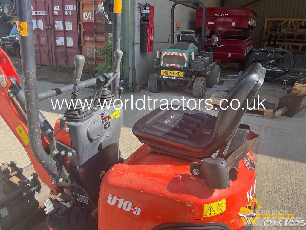 Kubota U 10-3 Мини екскаватори < 7 т