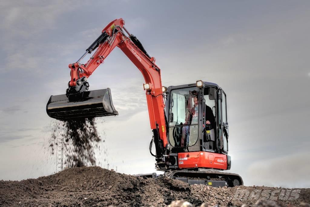 Kubota KX 037-4 Мини екскаватори < 7 т