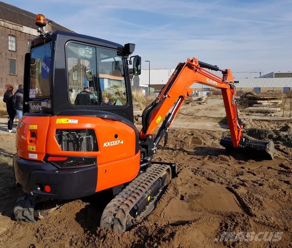 Kubota KX 037-4 Мини екскаватори < 7 т