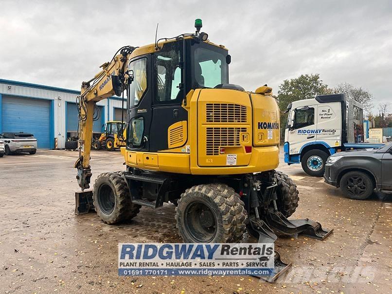 Komatsu PW 98 MR-11 Колесни екскаватори
