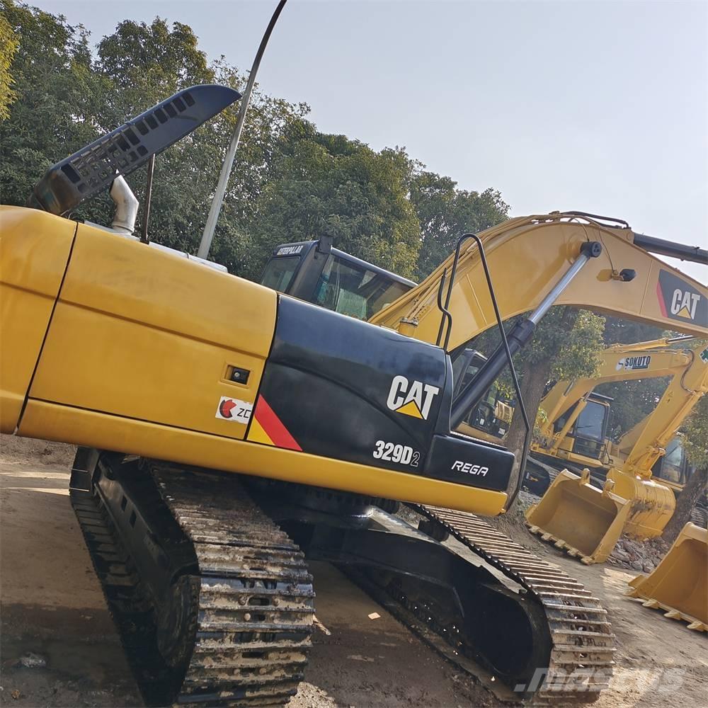 CAT 329 D2L Верижен екскаватор