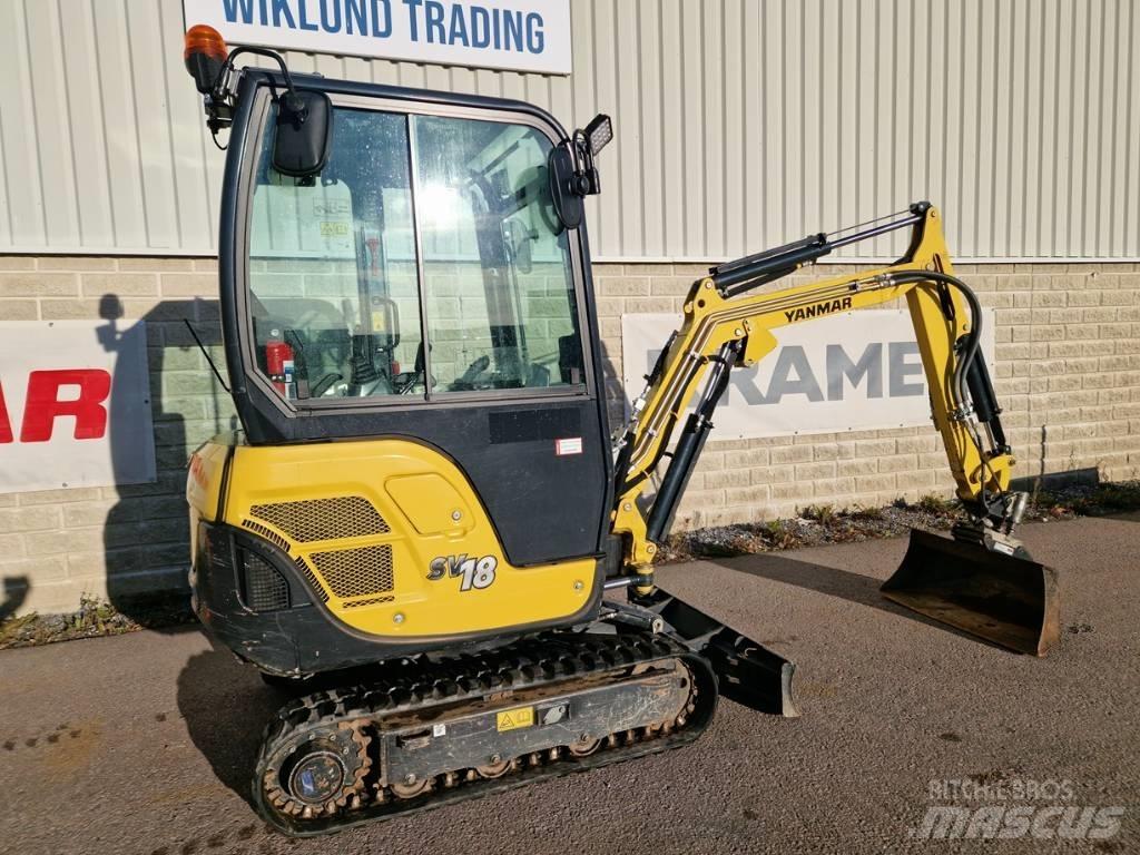 Yanmar SV 18 Мини екскаватори < 7 т