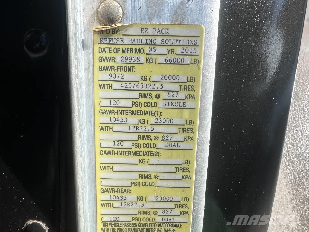 Peterbilt 320 Камиони за отпадъци