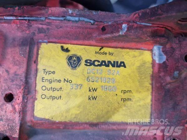 Scania DC12 52A Двигатели
