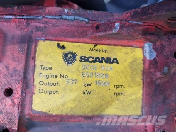 Scania DC12 52A Двигатели