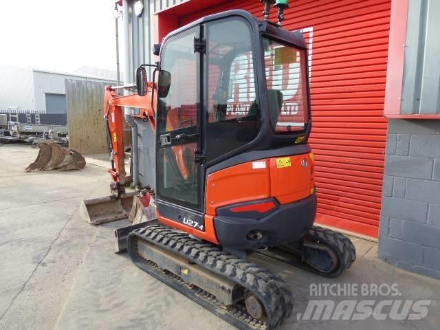 Kubota U 27-4 Мини екскаватори < 7 т