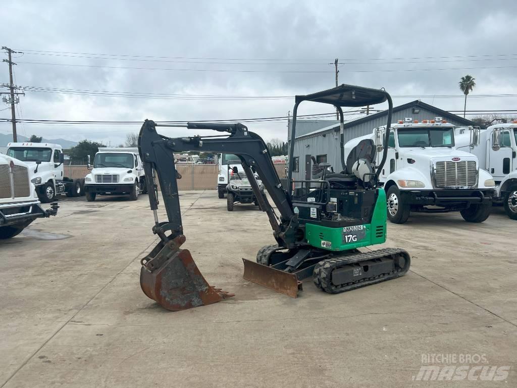 John Deere 17G Мини екскаватори < 7 т