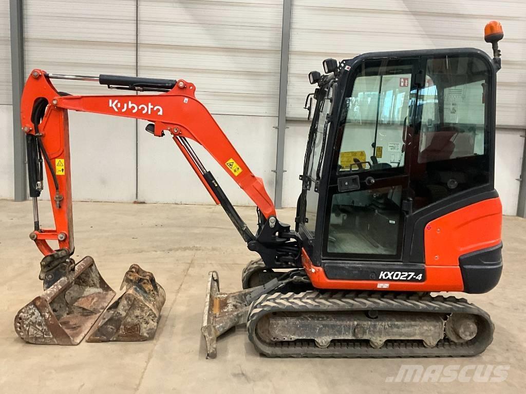 Kubota KX 027-4 Мини екскаватори < 7 т