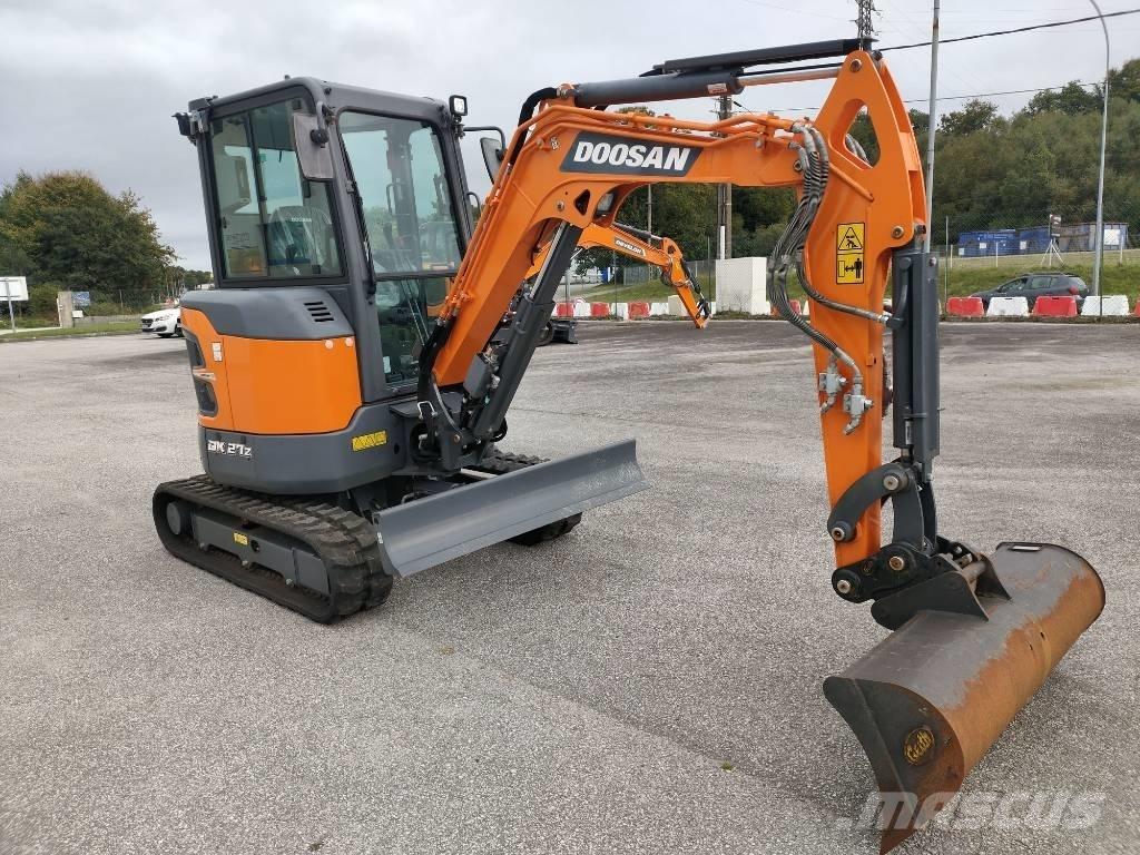 Doosan DX 27 Z Мини екскаватори < 7 т