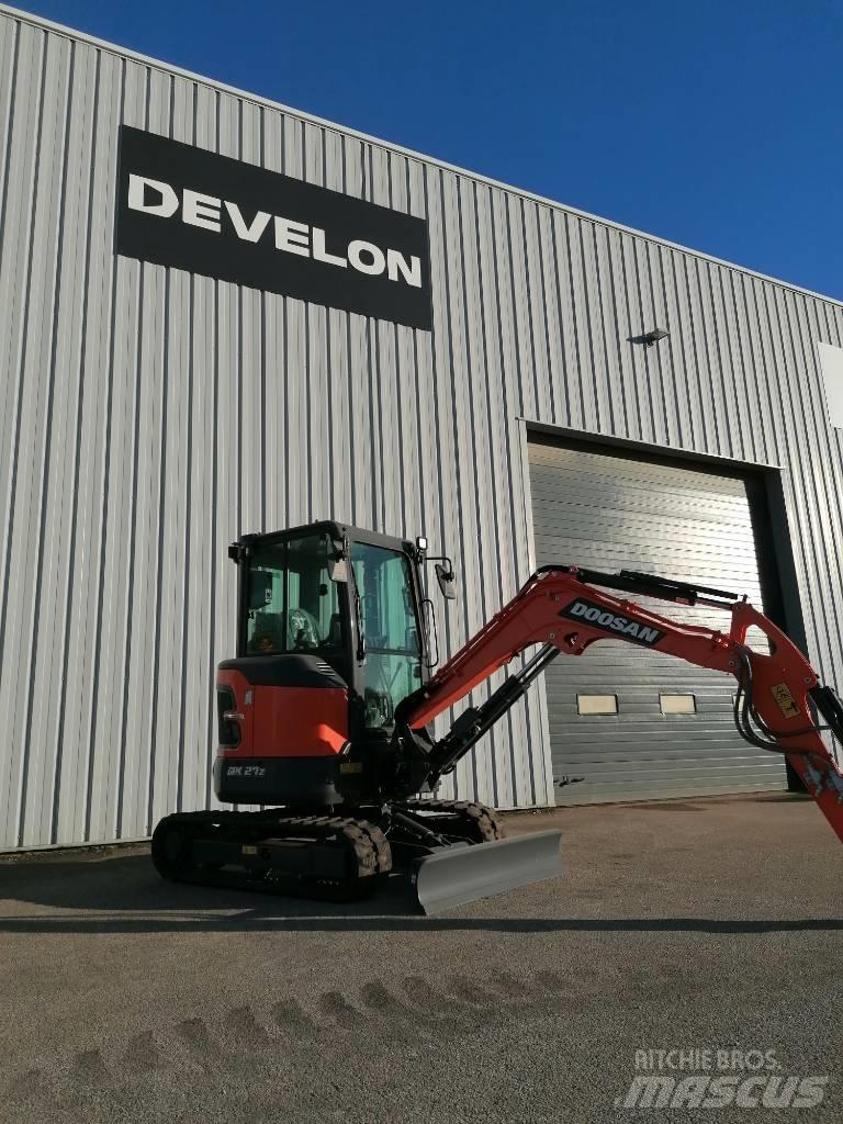 Doosan DX 27 Z Мини екскаватори < 7 т