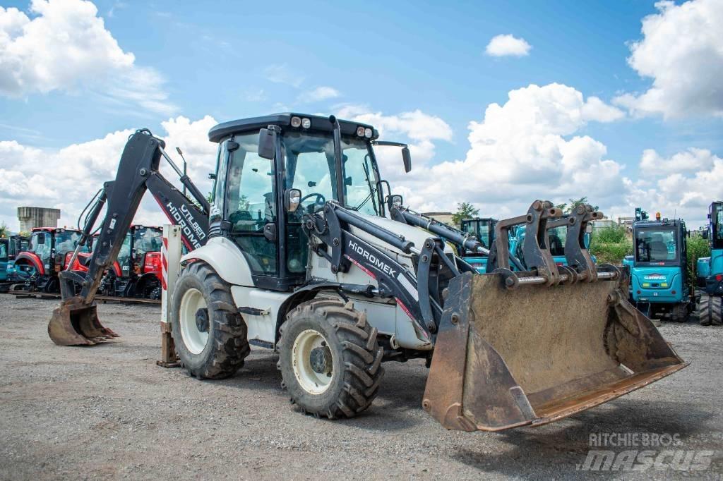 Hidromek 102 B Товарач със заден ексватор