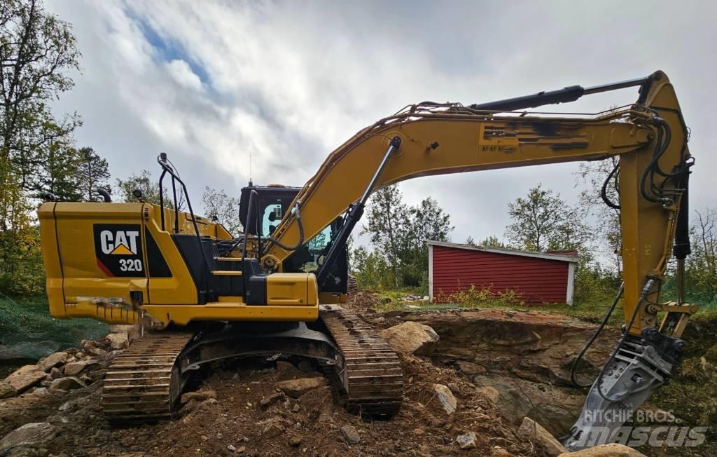 CAT 320 Верижен екскаватор