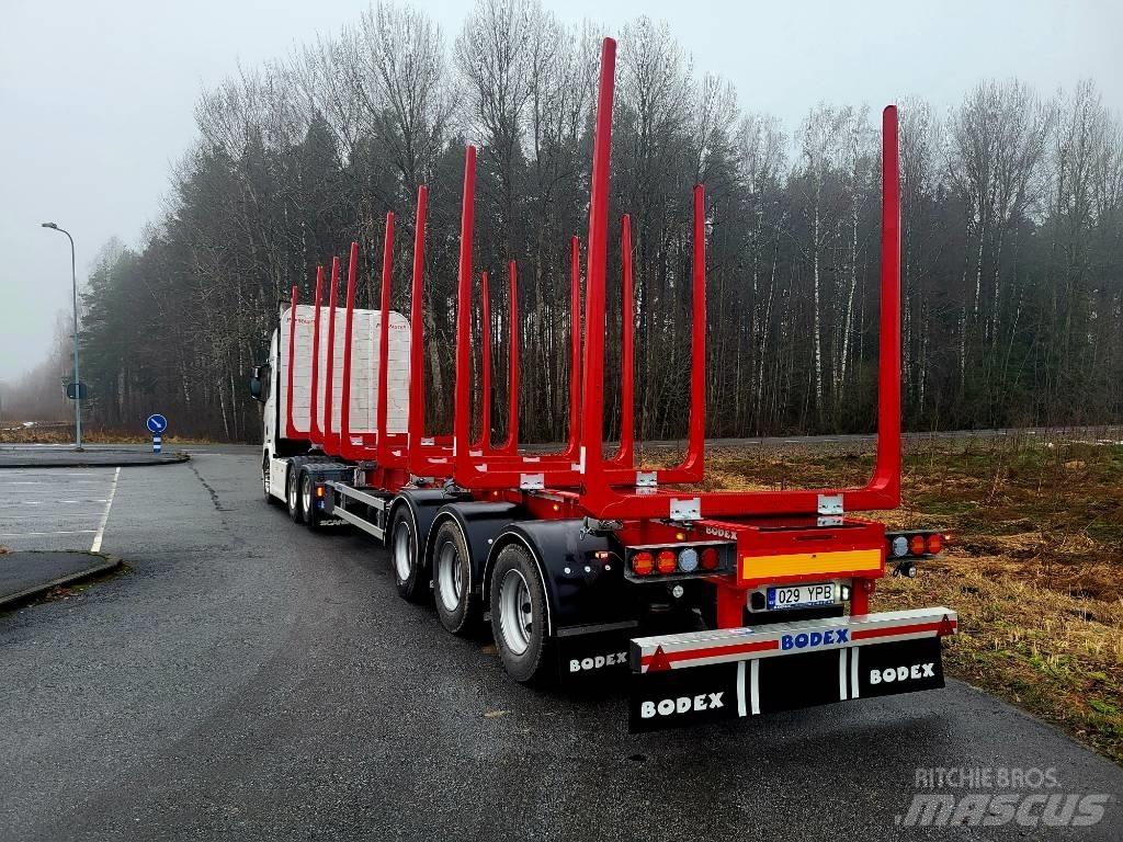 Bodex KIS3 Полуремаркета за дърва
