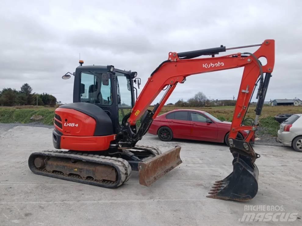 Kubota U 48-4 Мини екскаватори < 7 т