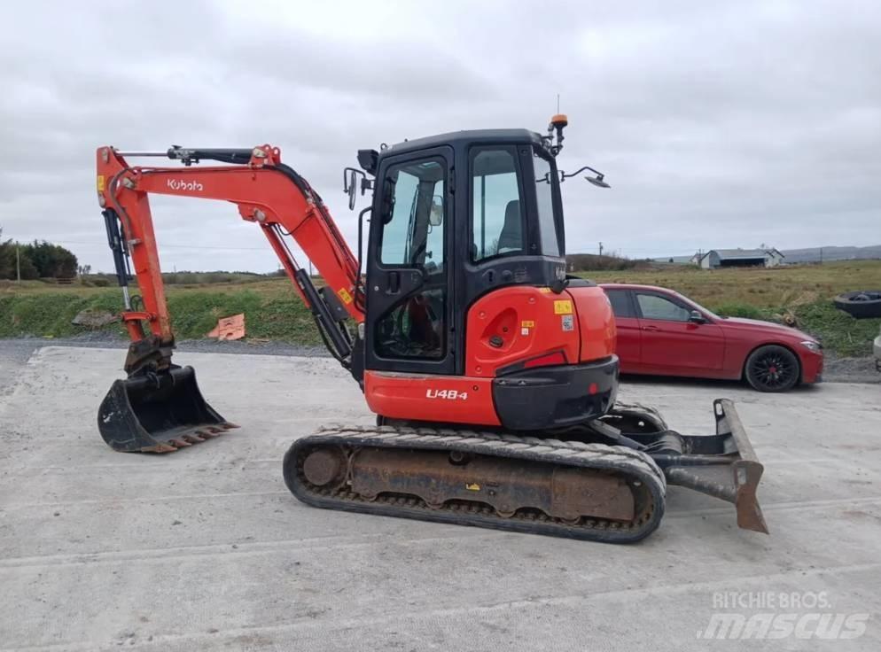 Kubota U 48-4 Мини екскаватори < 7 т