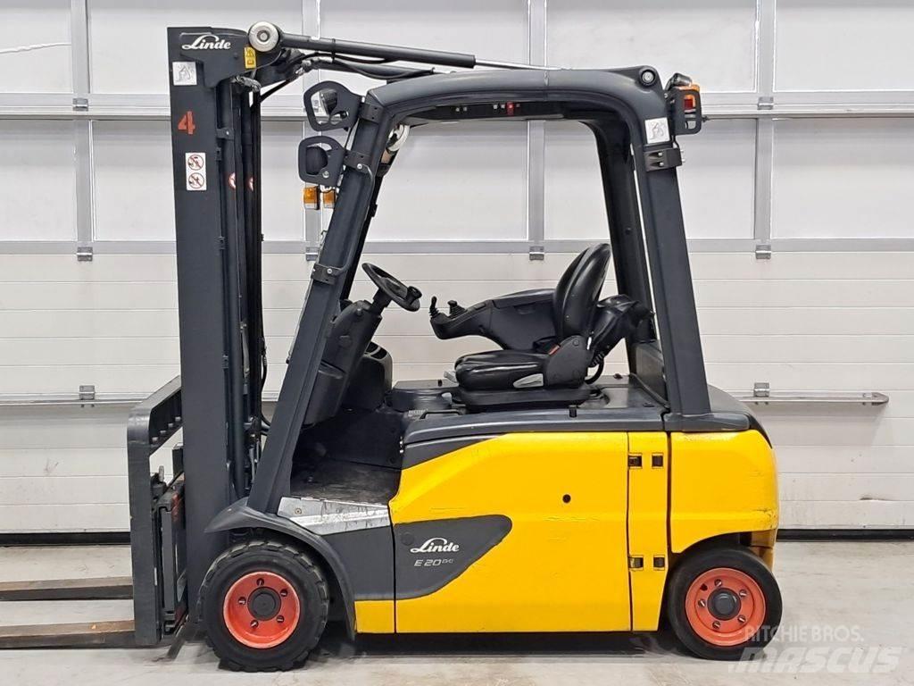 Linde E20PL-02 Електрически вилични кари-повдигачи