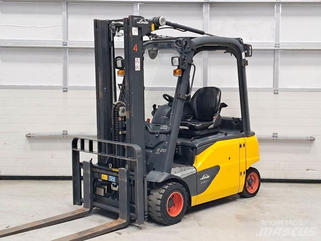 Linde E20PL-02 Електрически вилични кари-повдигачи