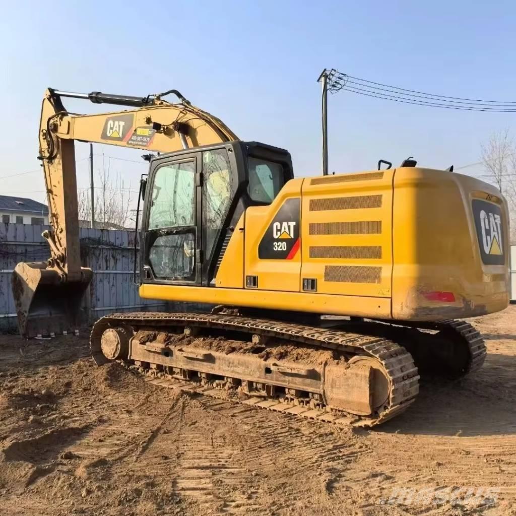 CAT 320D Верижен екскаватор