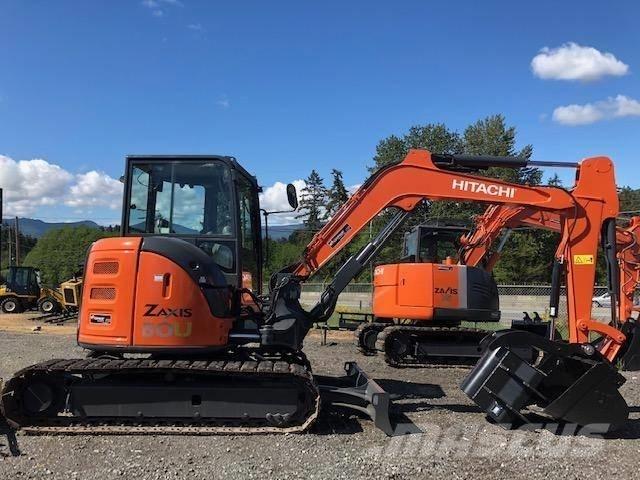 Hitachi ZX 50 U Мини екскаватори < 7 т