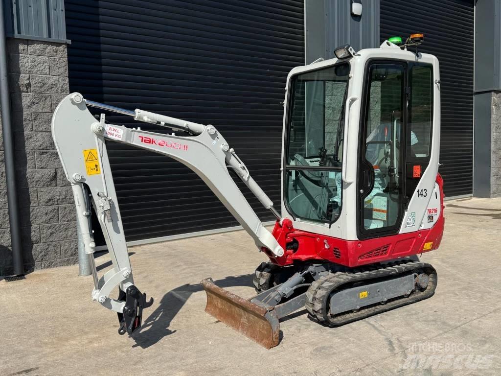 Takeuchi TB 216 Мини екскаватори < 7 т