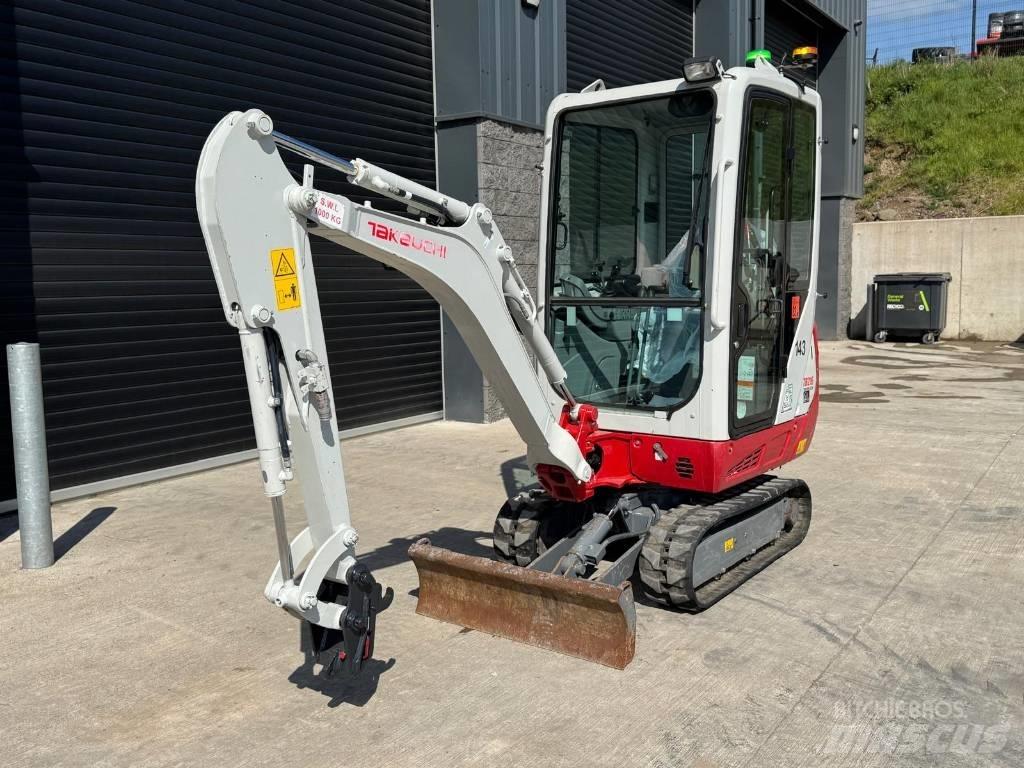Takeuchi TB 216 Мини екскаватори < 7 т