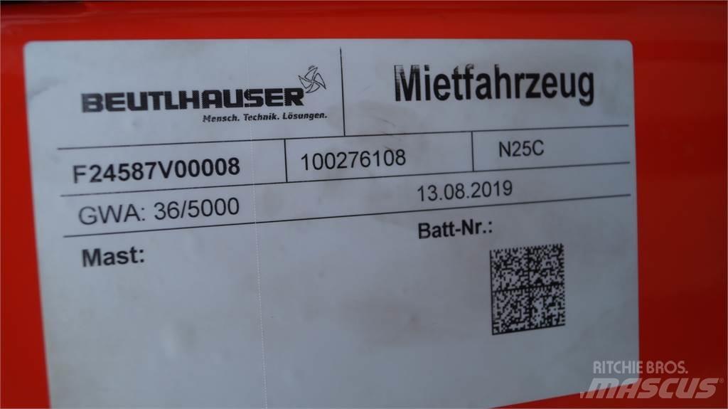 Linde N25C-lang Машини за комисиониране нископовдигачи