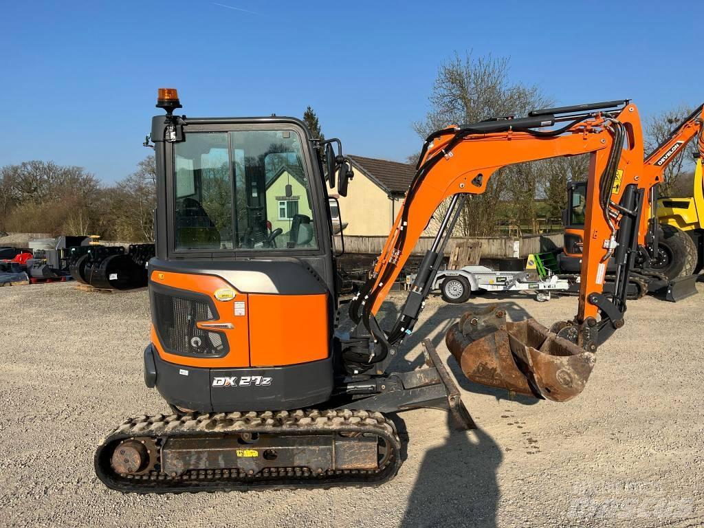 Doosan DX27z-7 Мини екскаватори < 7 т