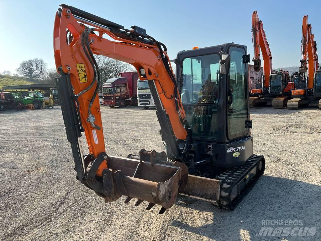 Doosan DX27z-7 Мини екскаватори < 7 т