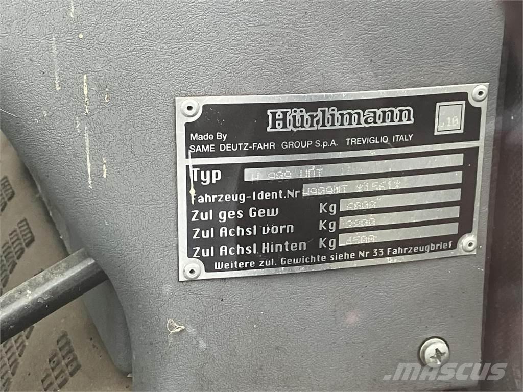 Hürlimann XT 909 Трактори