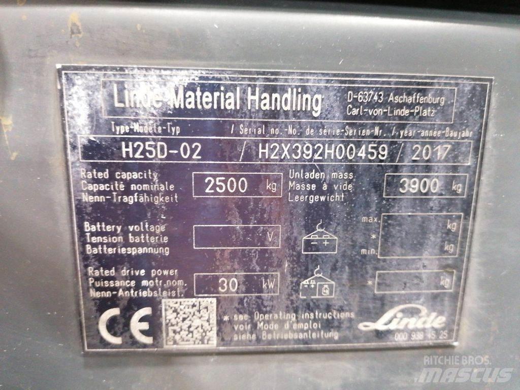 Linde H25D-02 Дизелови камиони