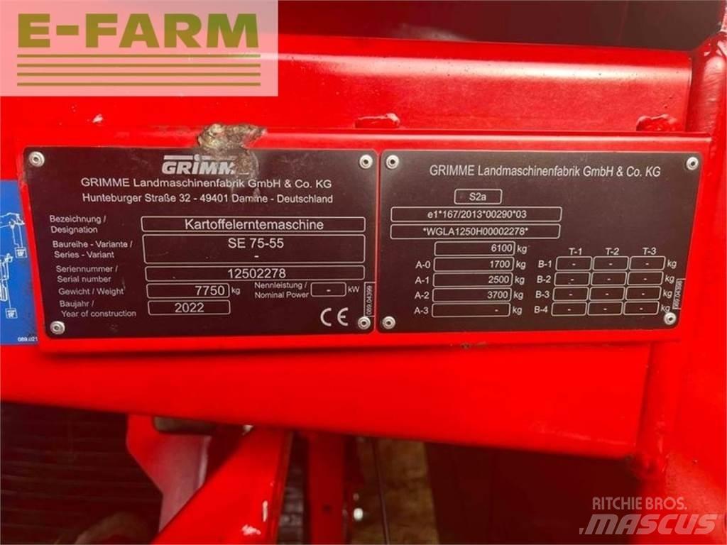 Grimme se 75-55 sb Комбайни за картофи и копачи