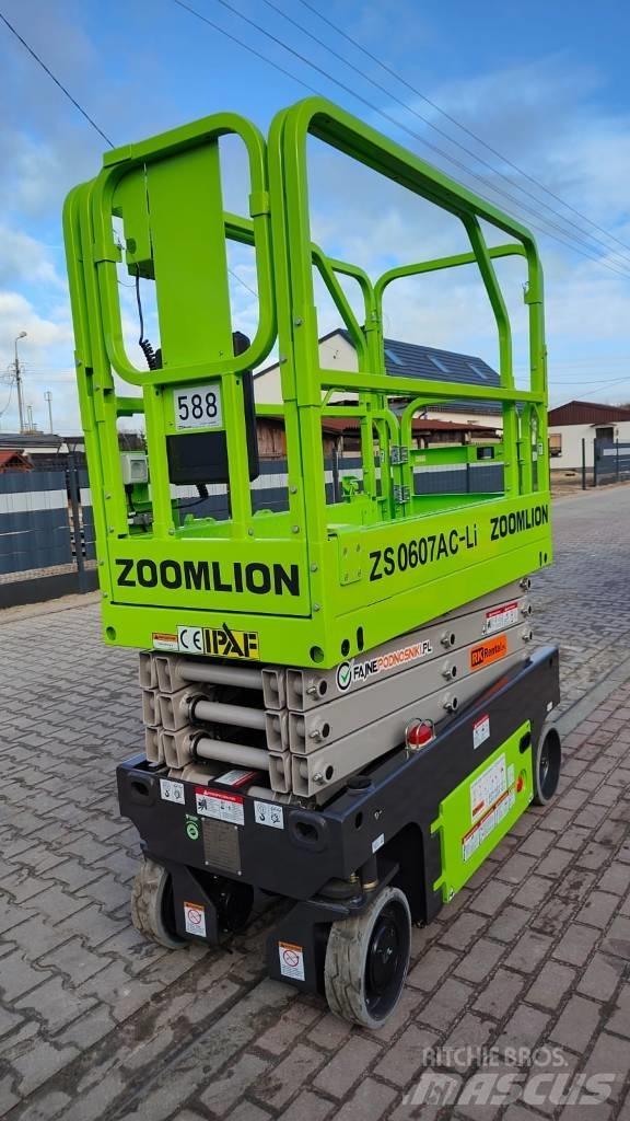Zoomlion ZS0607AC-LI Ножични работни платформи