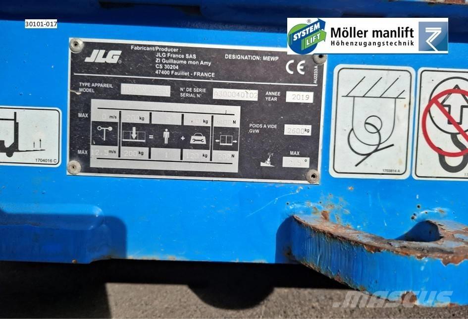 JLG Toucan 10 E-L Съчленени стрелови подемници