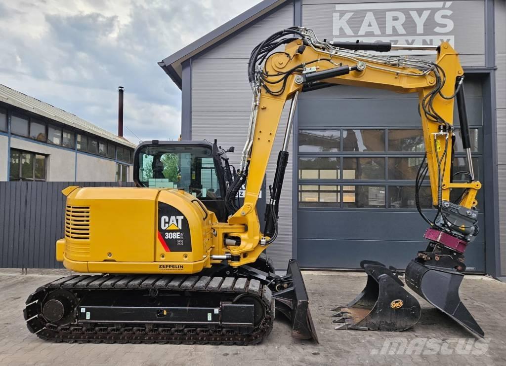 CAT 308 E 2 CR Верижен екскаватор