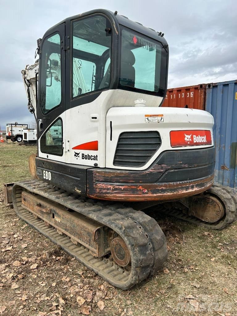 Bobcat E 80 Верижен екскаватор