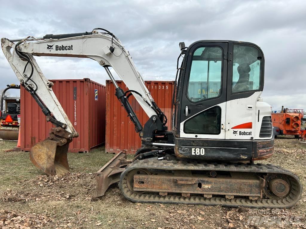 Bobcat E 80 Верижен екскаватор