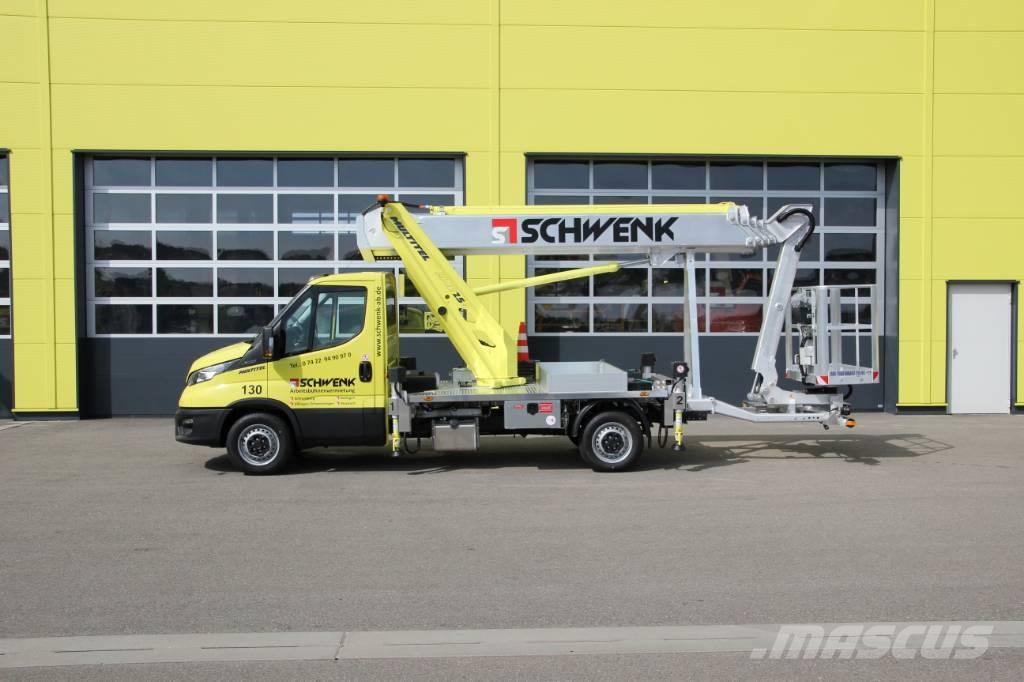 Multitel MJE 250 3.5 Моторизирани платформи с талига