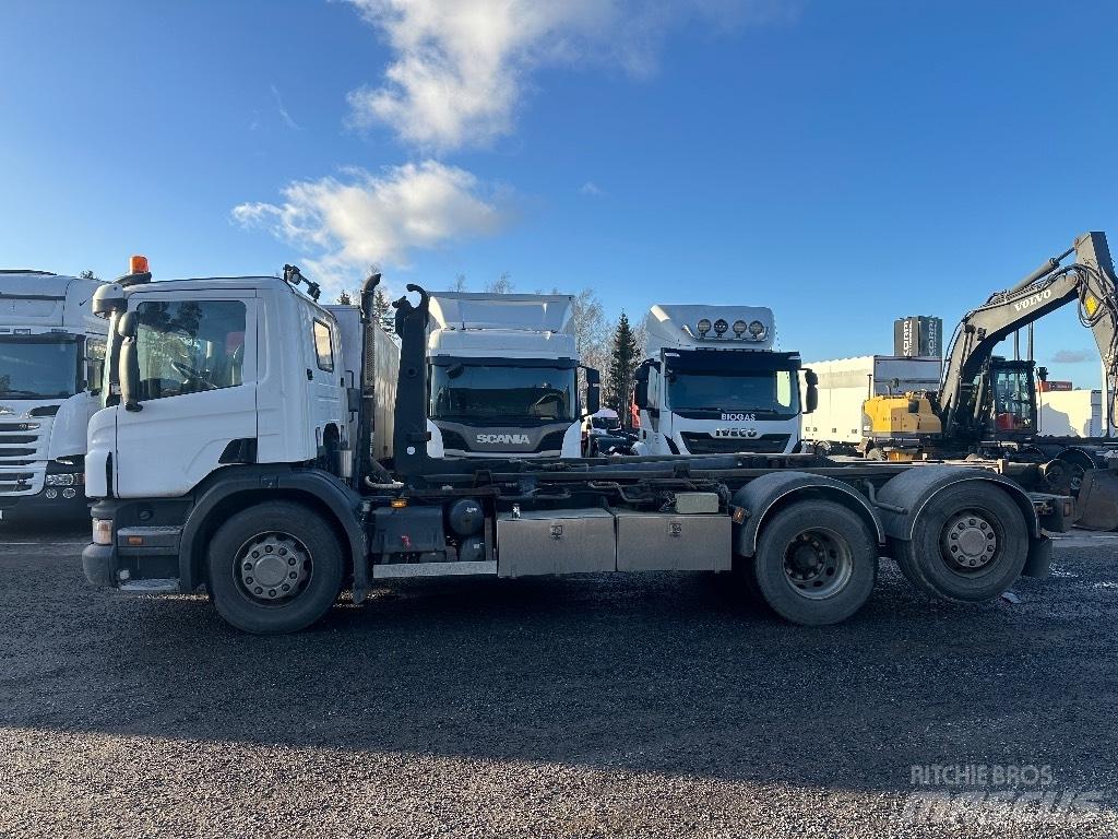 Scania P420 Камиони с кран с кука