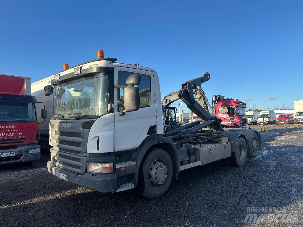 Scania P420 Камиони с кран с кука