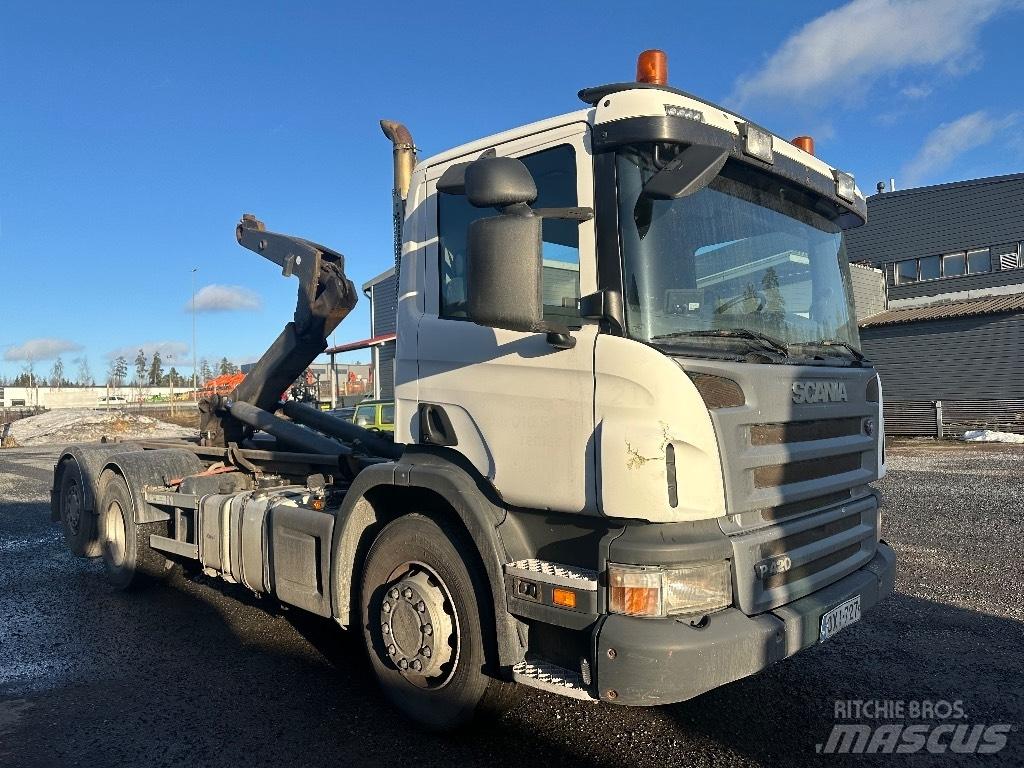 Scania P420 Камиони с кран с кука