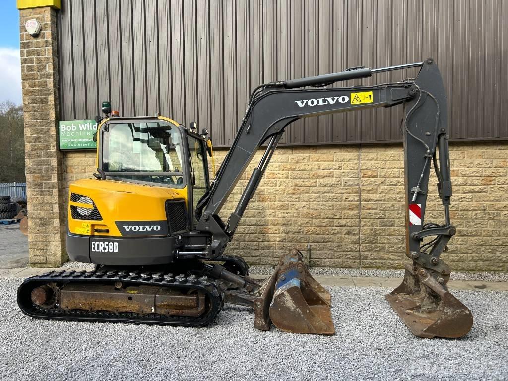 Volvo ECR58D Мини екскаватори < 7 т