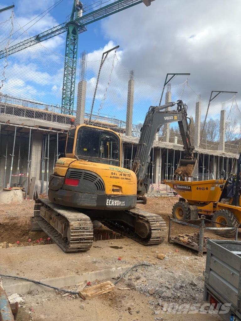 Volvo ECR 88 PLUS Средни екскаватори 7т - 12т